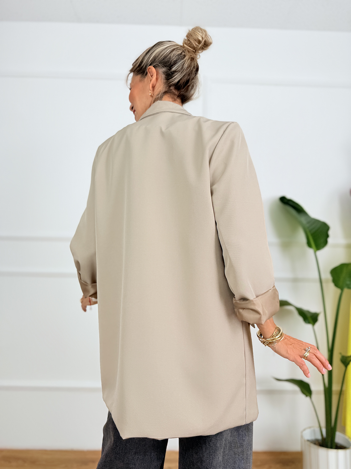 Monochroma Blazer 12102 Beige 5