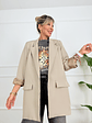 Monochroma Blazer 12102 Beige - thumbnail 4
