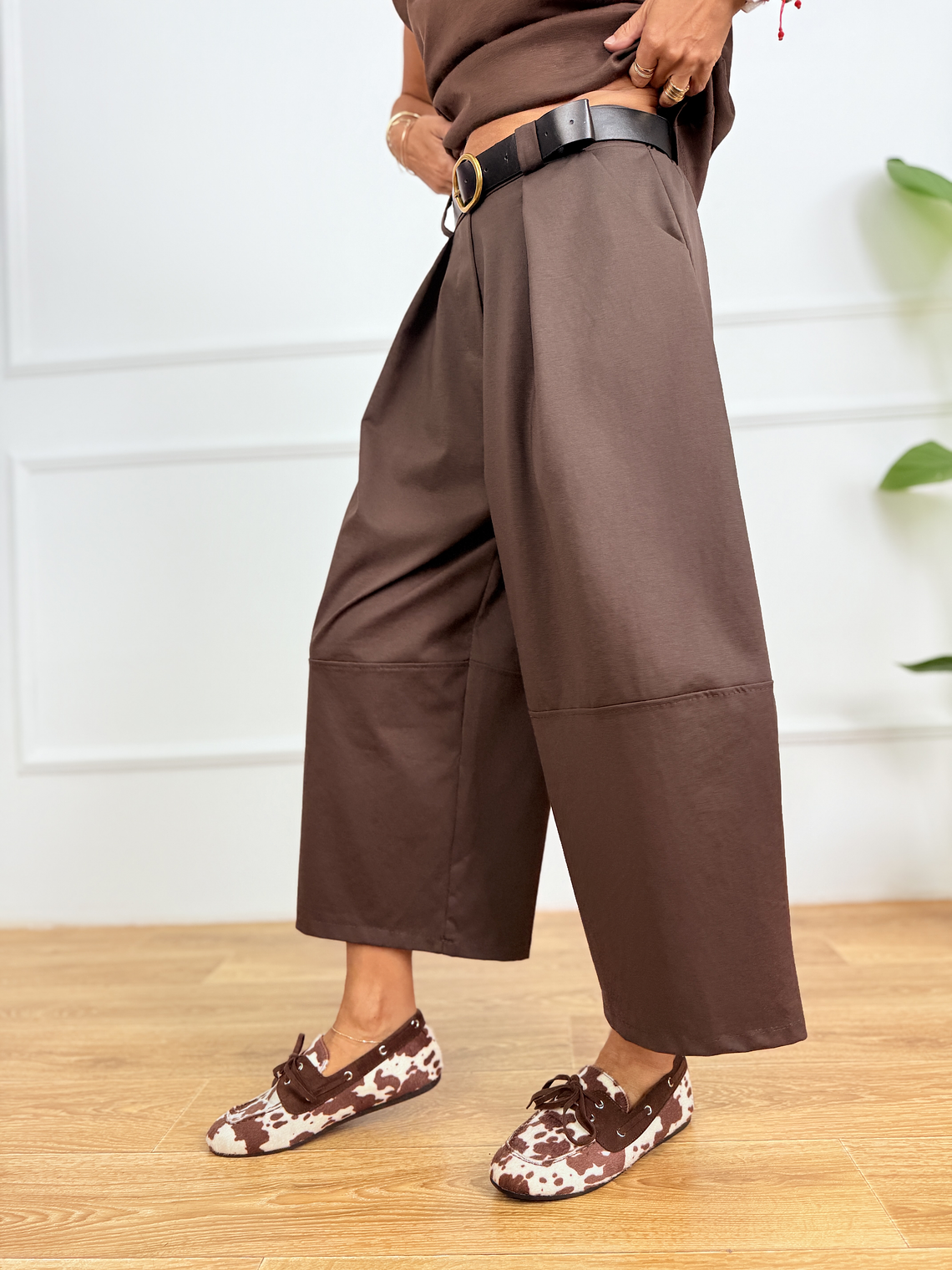 The Classic Edit Pants 4840 Brown 3