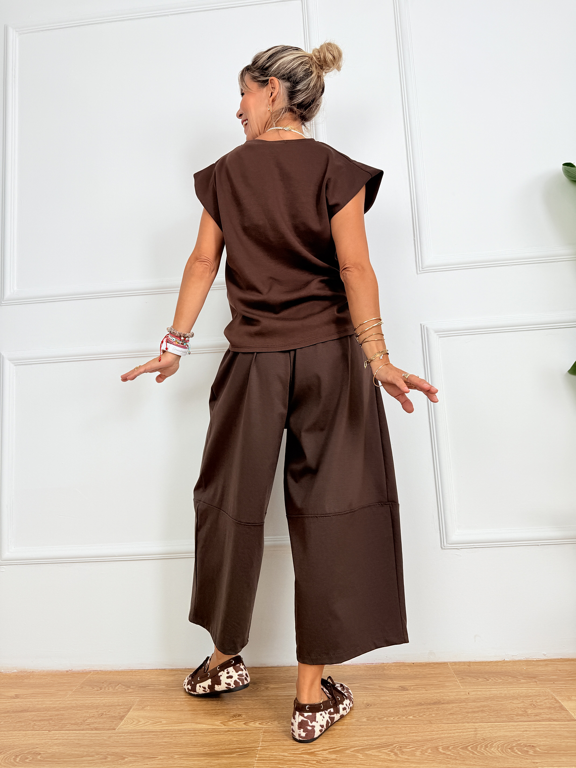 The Classic Edit Pants 4840 Brown 2