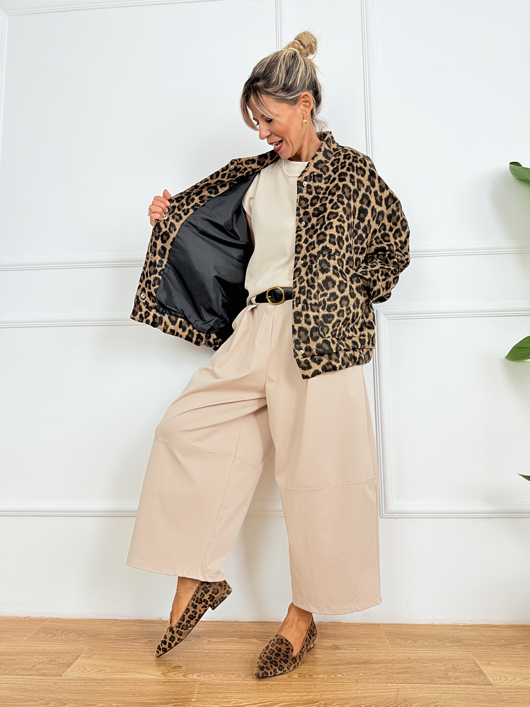 Jones Jacket R8151 Leopard Brown 4