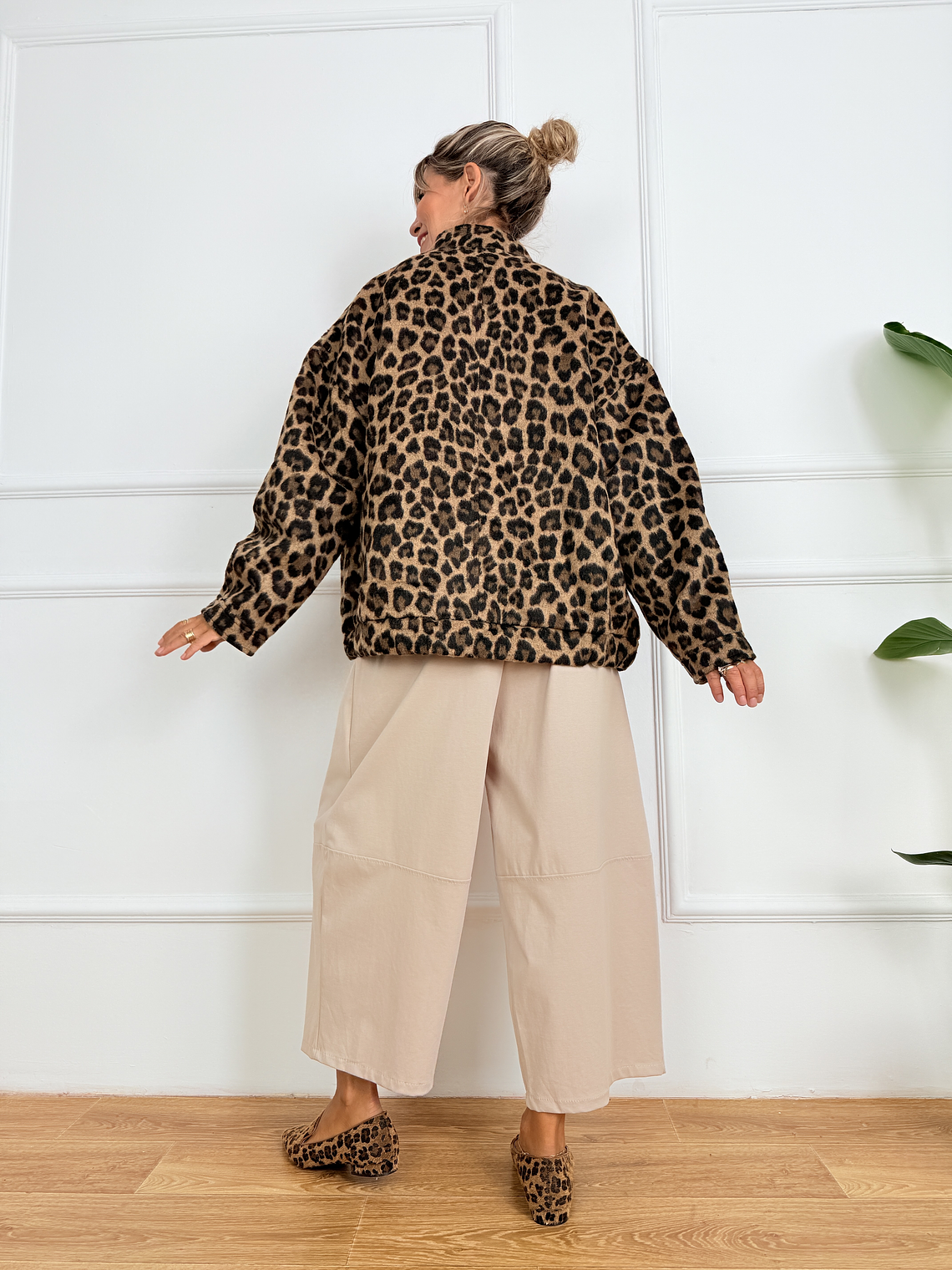 Jones Jacket R8151 Leopard Brown 3