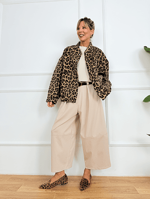 Jones Jacket R8151 Leopard Brown