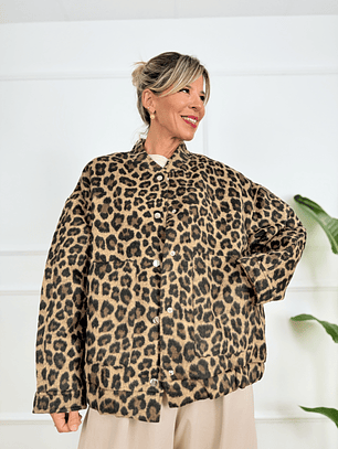 Jones Jacket R8151 Leopard Brown