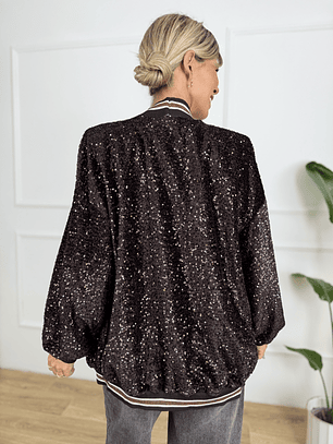 The Glitter Cardigan 7377 Brown