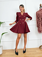 Venitian Dress 26981 Burgundy - thumbnail 1