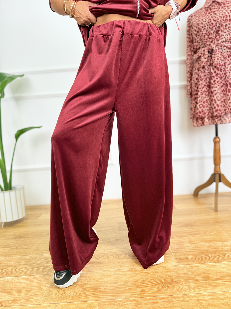 The Plush Set 4049 Burgundy 4