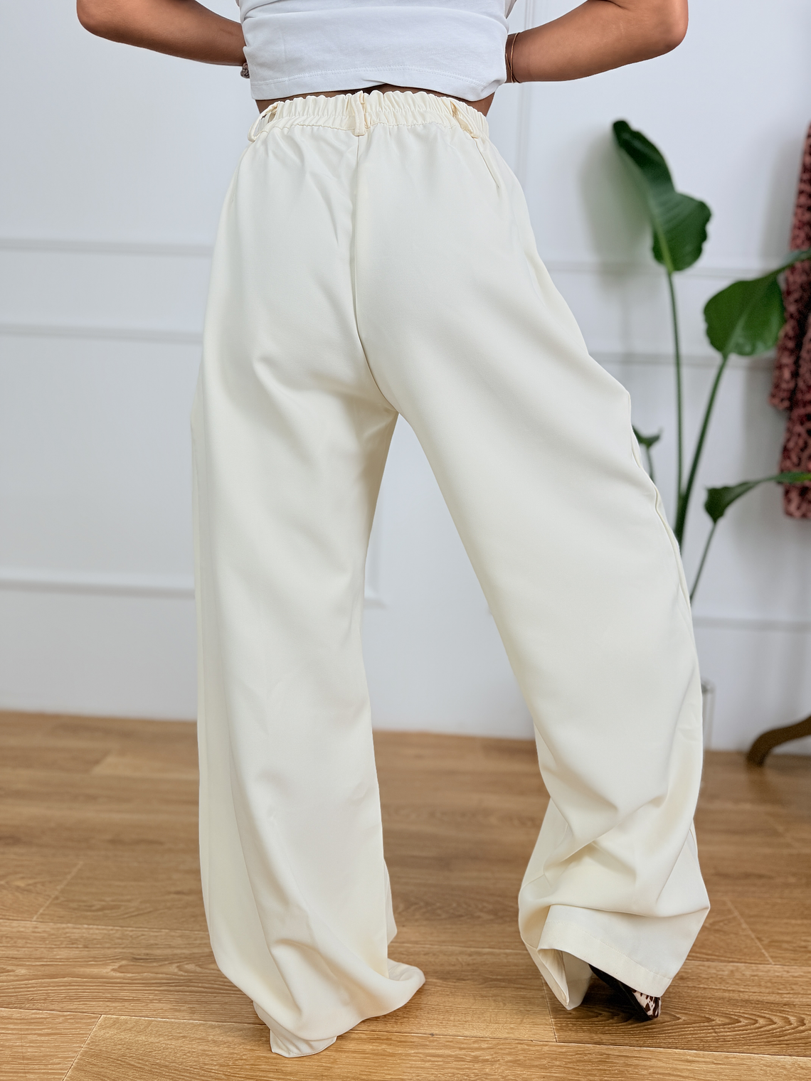 Nicole Pants GRC41 Cream 3