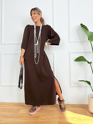 Aureline Dress 19513 Brown