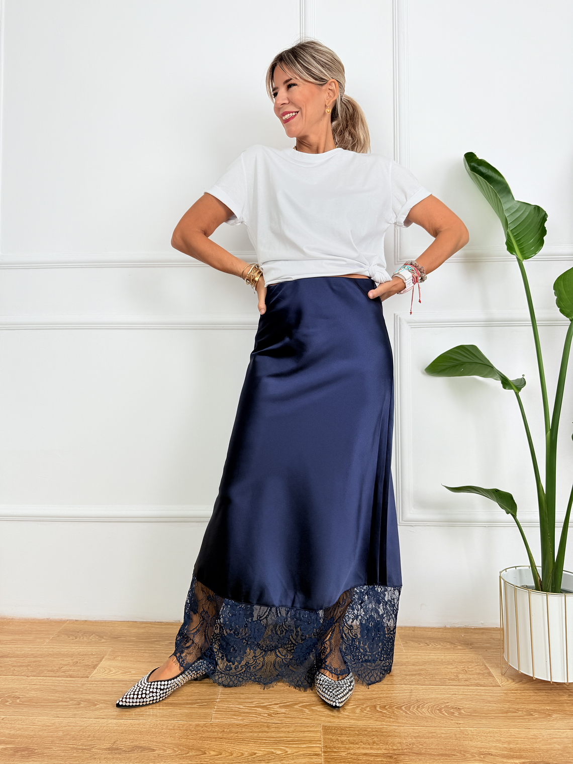 Solea Skirt 4169 Midnight Blue 1