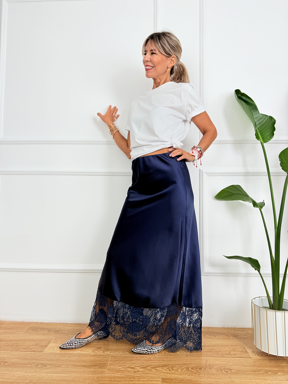 Solea Skirt 4169 Midnight Blue 3