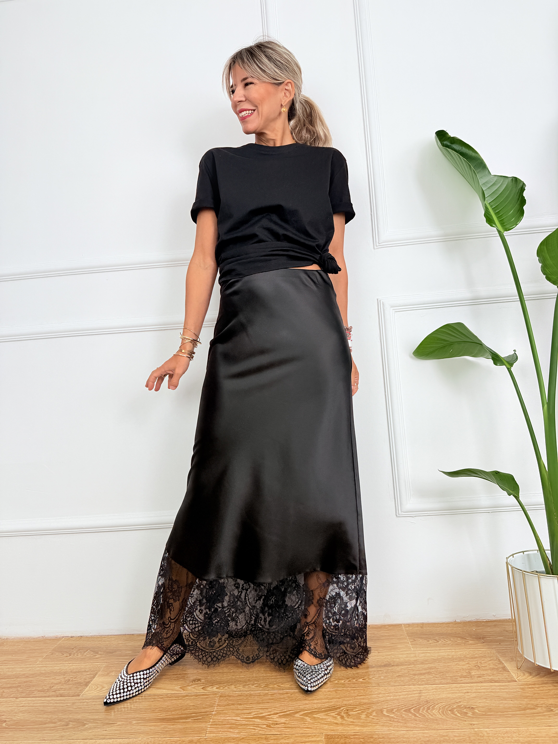 Solea Skirt 4169 Black 1