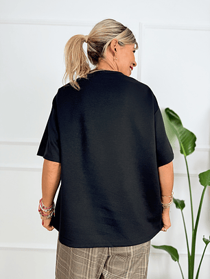 Velvet Aura T-shirt 13139 Black