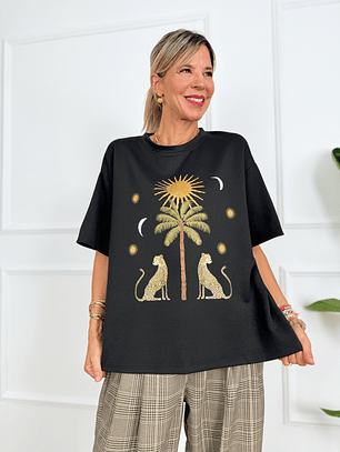 Velvet Aura T-shirt 13139 Black