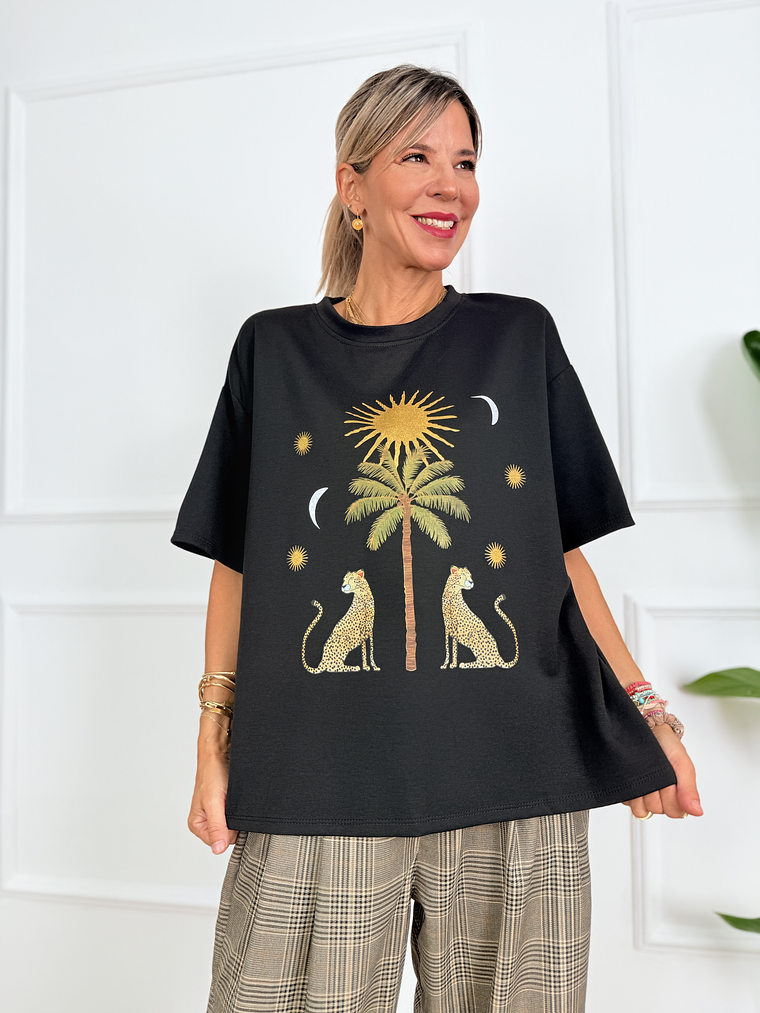 Velvet Aura T-shirt 13139 Black 1