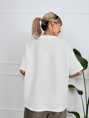 Velvet Aura T-shirt 13139 White