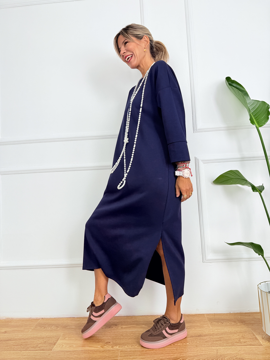 Concetta dress 17930 Blue 3