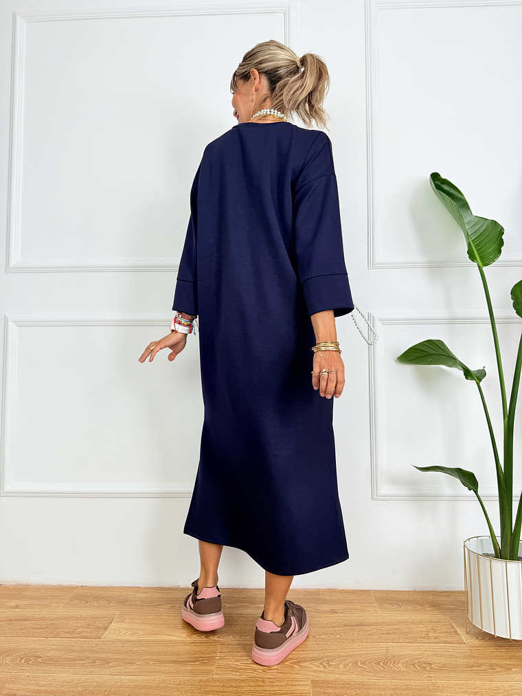 Concetta dress 17930 Blue 2