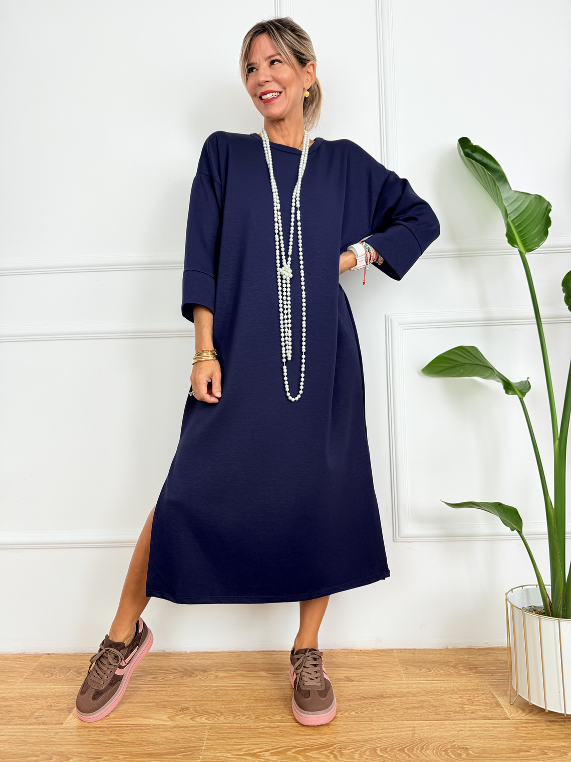 Concetta dress 17930 Blue 1