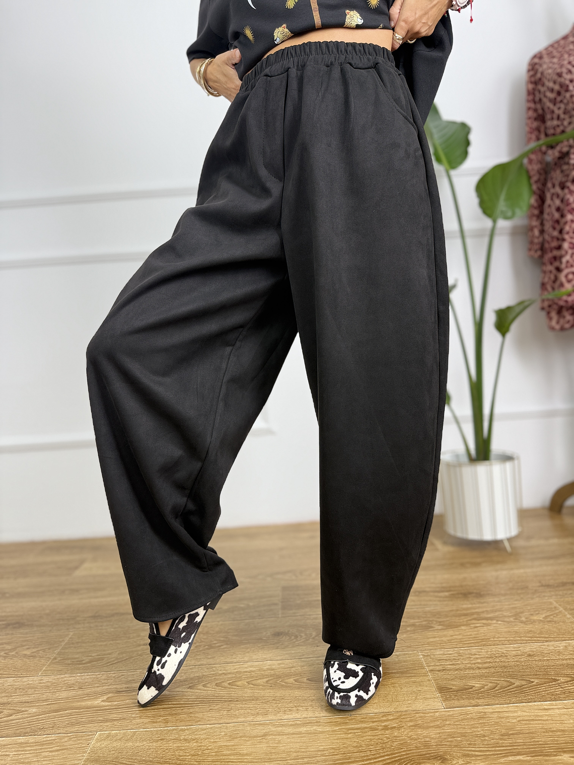 Velvet Whisper Pants 90451 Black 4