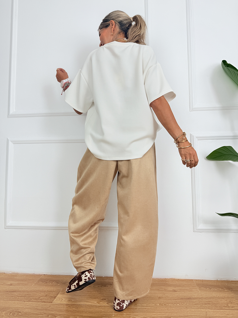 Velvet Whisper Pants 90451 Beige 2