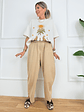 Velvet Whisper Pants 90451 Beige - thumbnail 3