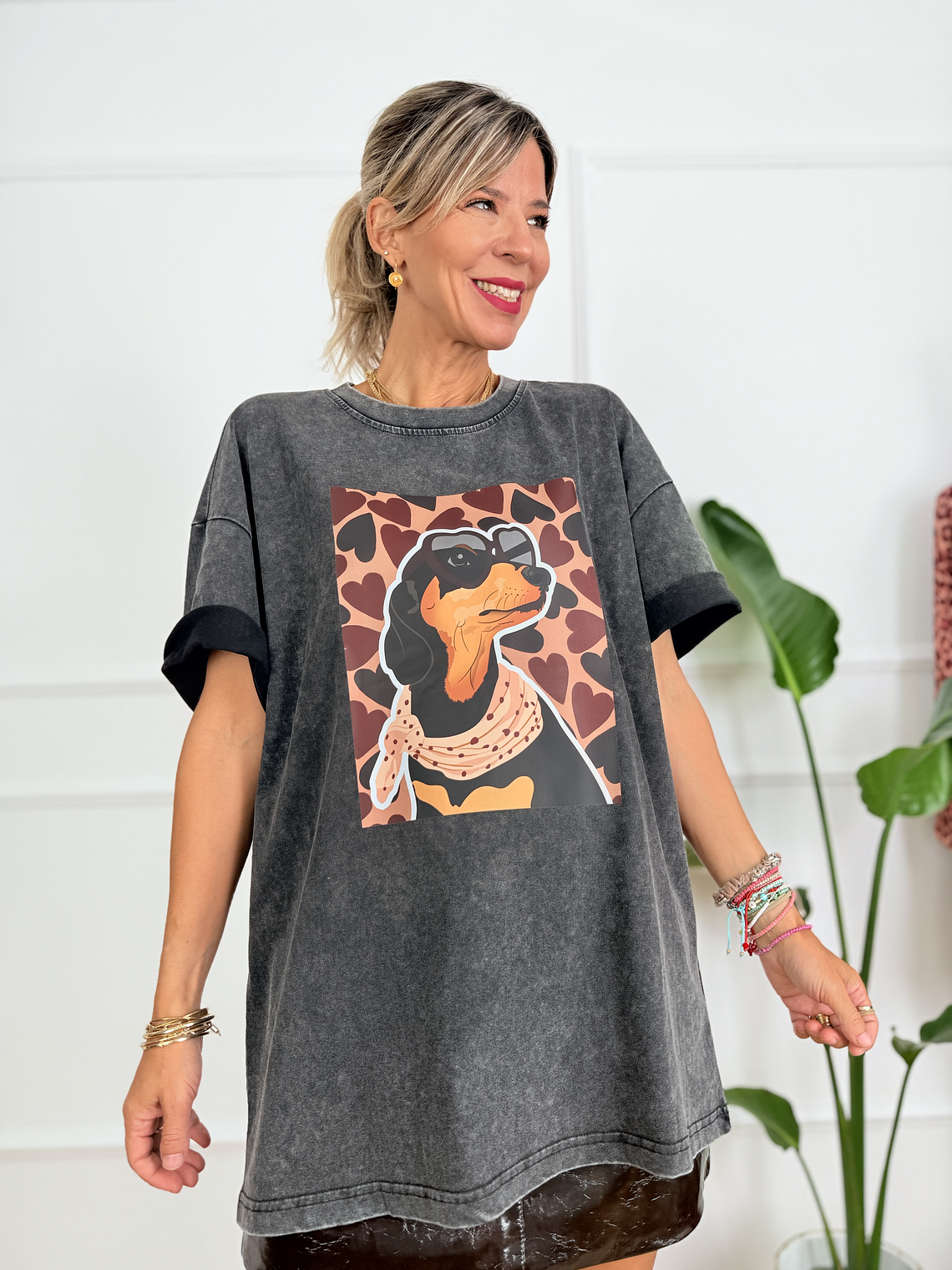 Dogos T-shirt OD812 Charcoal 1