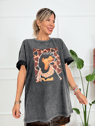 Dogos T-shirt OD812 Charcoal