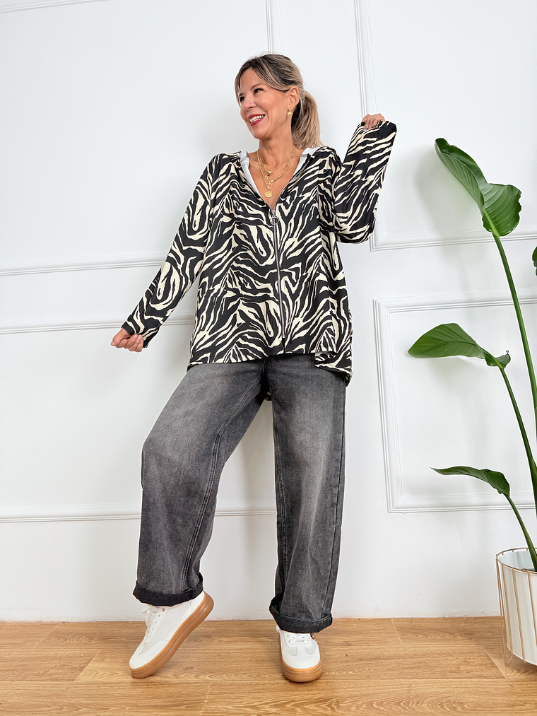 Urban Jungle Jacket 2957 Zebra 1