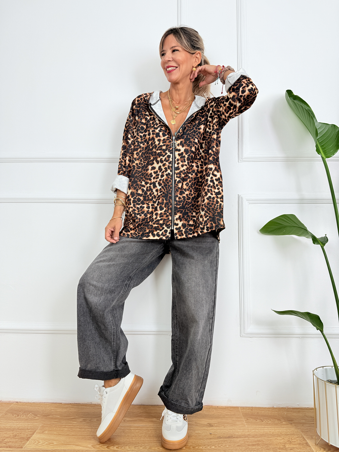 Urban Jungle Jacket 2957 Leopard 3