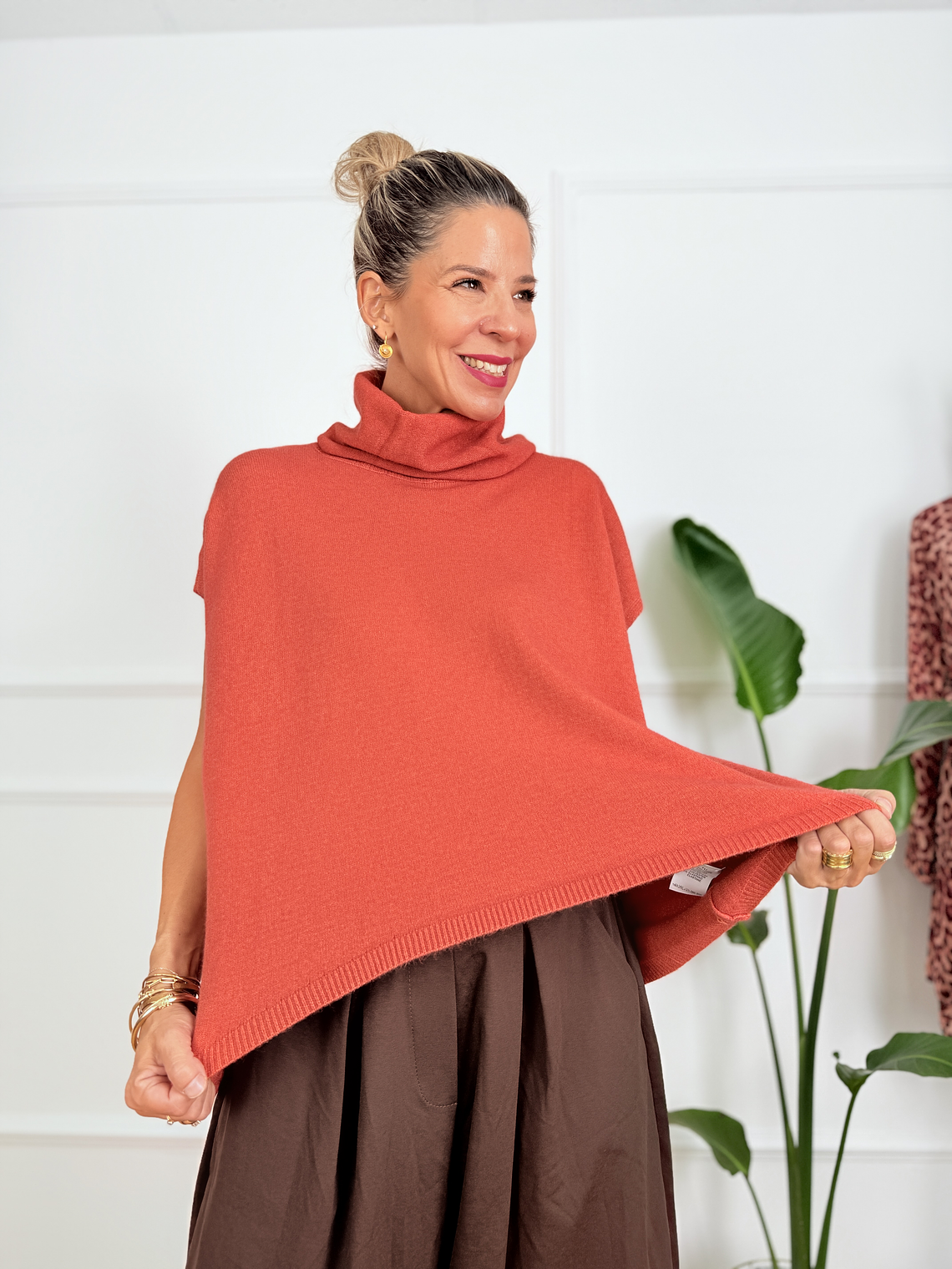 Roseveil Sweater J1006 Orange 1