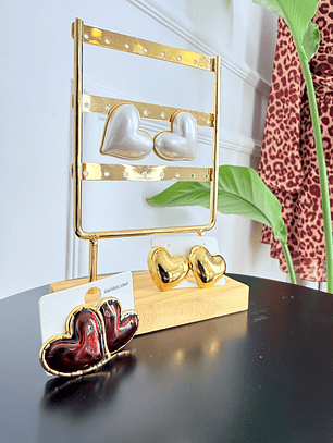 Variations of Hearts Earrings 