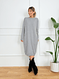 Autumn Rose Dress JT319 Grey - thumbnail 3