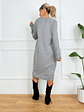 Autumn Rose Dress JT319 Grey - thumbnail 4