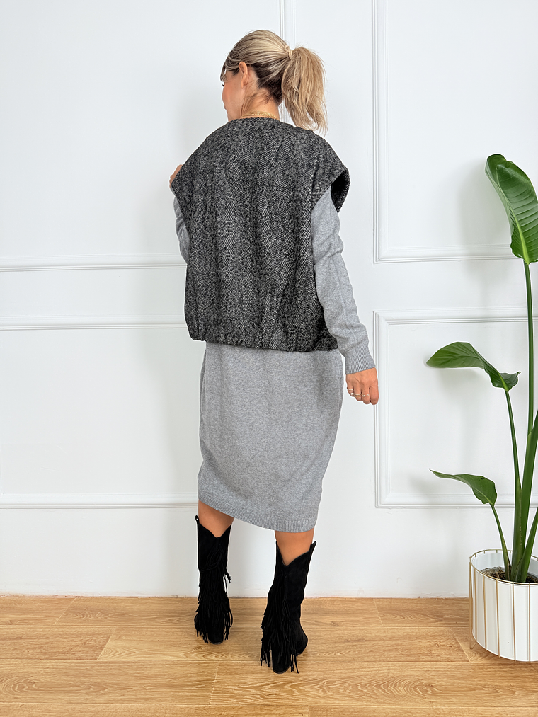 Vest and the City WM2544 Charcoal 6