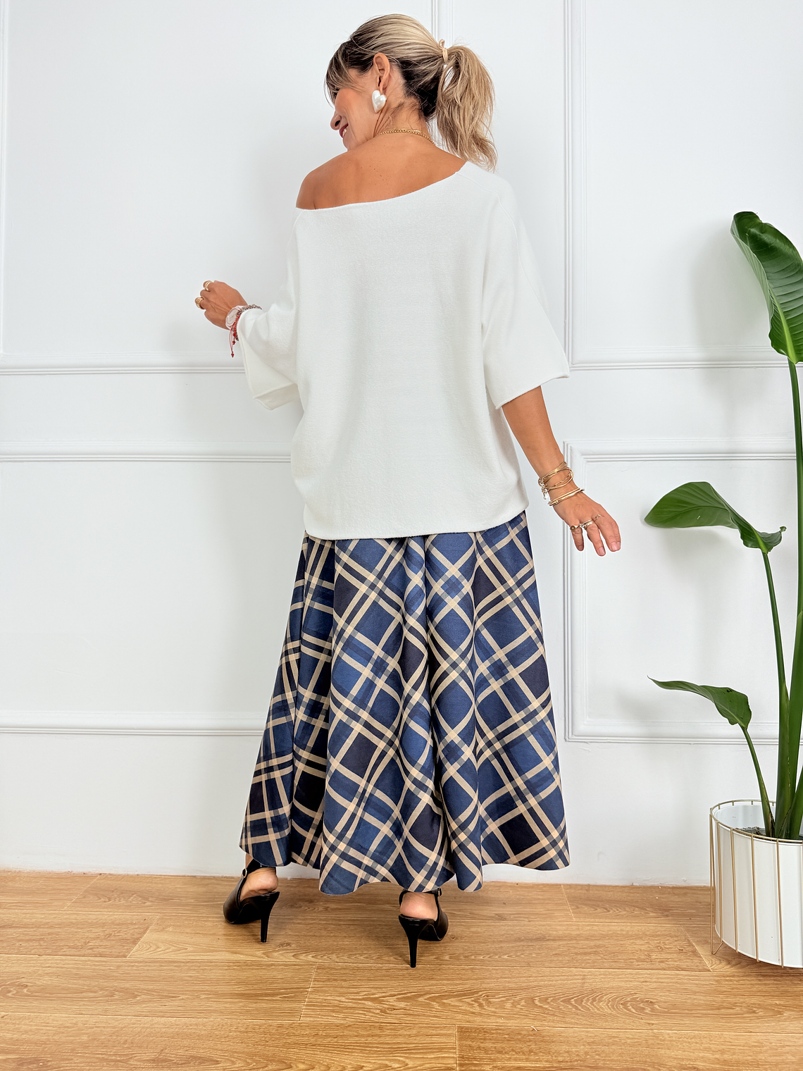 The Scott Skirt 6535 Blue 4