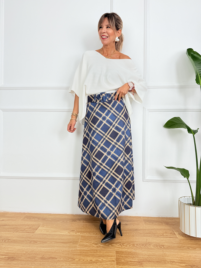 The Scott Skirt 6535 Blue 5