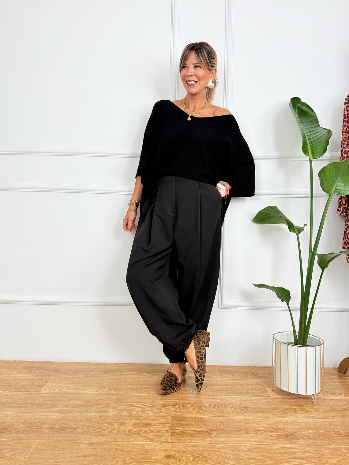 Fahari Jogger Pants 12931 Black  3