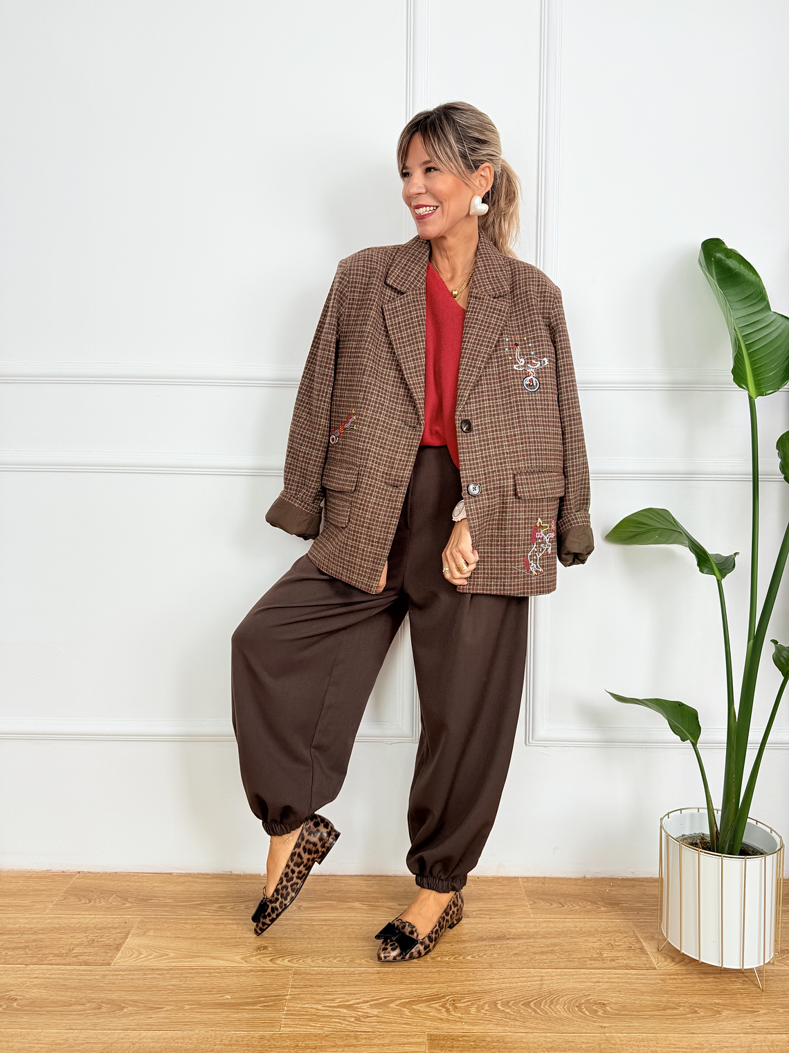 Runway Horses Blazer WD1963 Brown 4