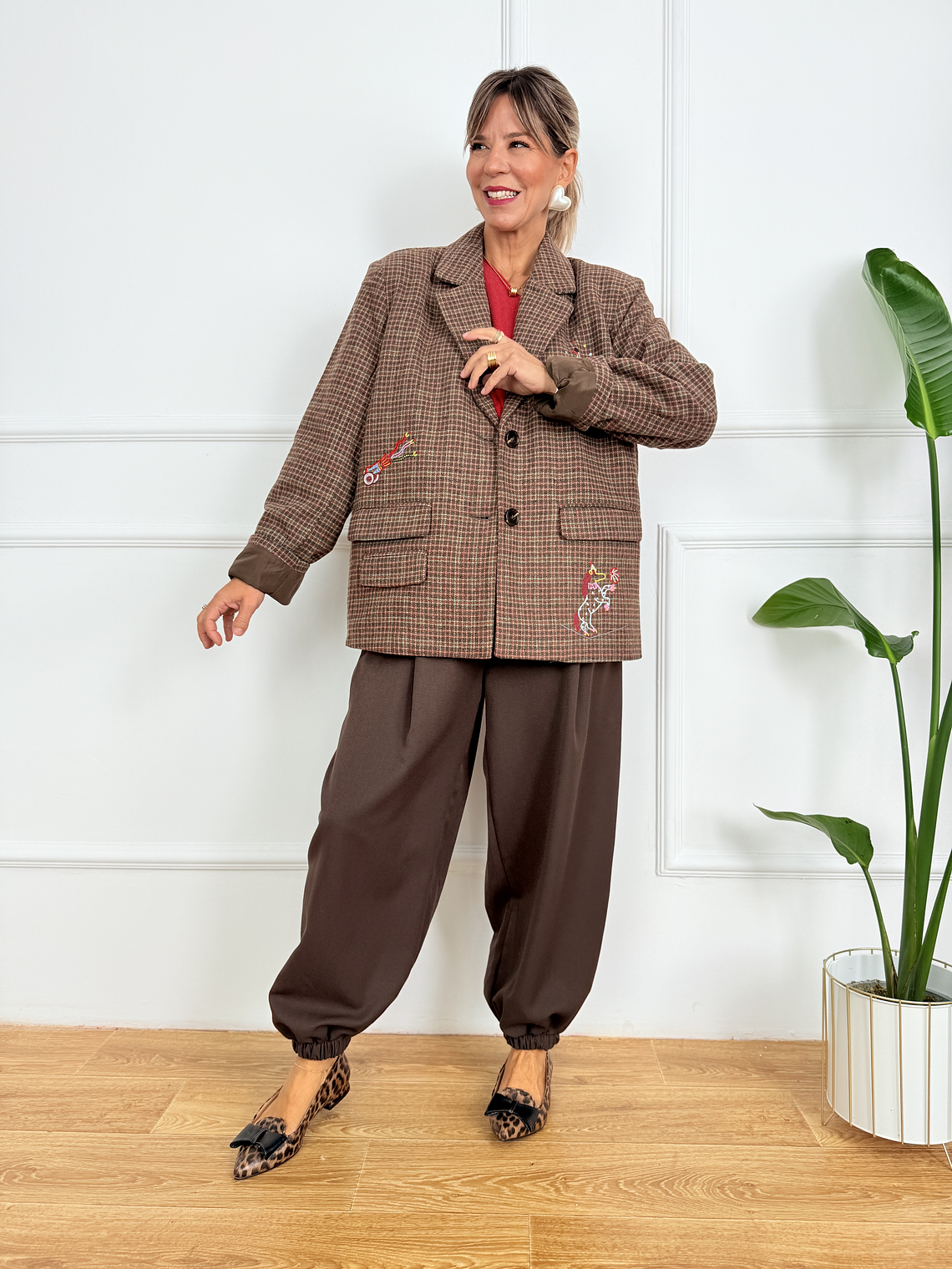 Runway Horses Blazer WD1963 Brown 5