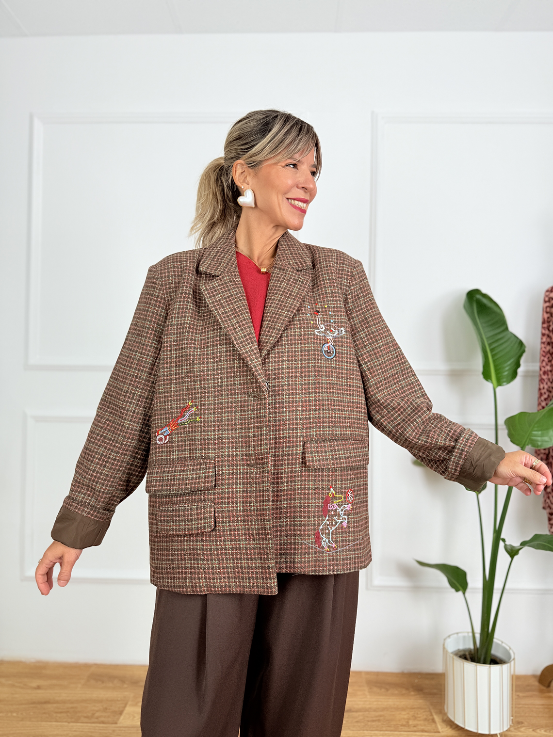 Runway Horses Blazer WD1963 Brown 1