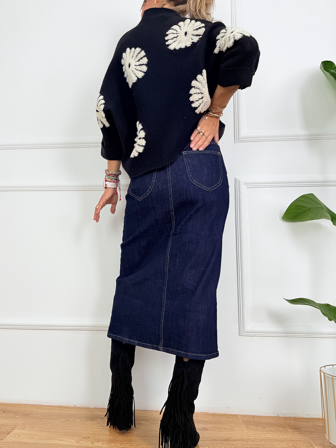 Lana Skirt 9233 Denim Blue 2