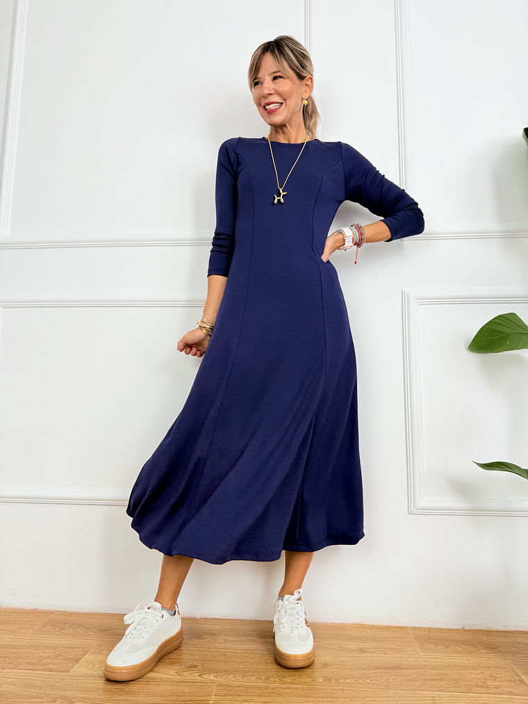 Bodycon Dress 25925 Blue 1