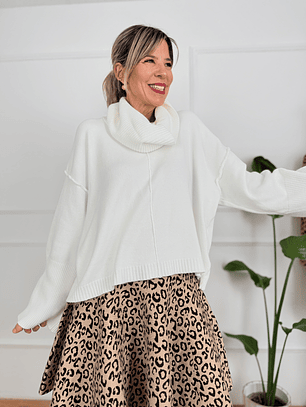 Cozy Times Sweater 6620 White