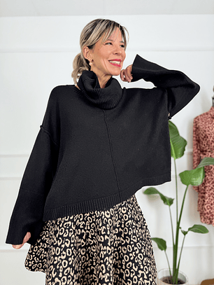 Cozy Times Sweater 6620 Black