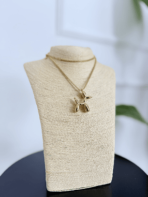 K350 NECKLACE BALLOON DOG