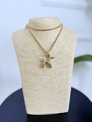 K350 NECKLACE BALLOON DOG