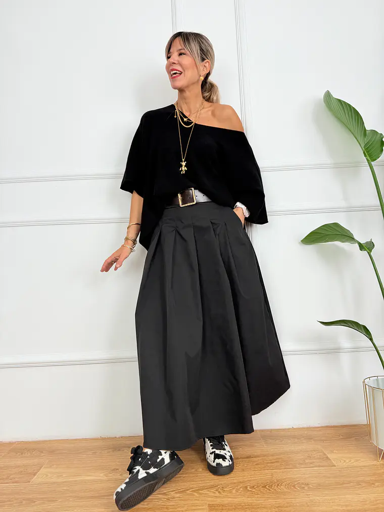 Bold Theory Skirt 12773 Black 2