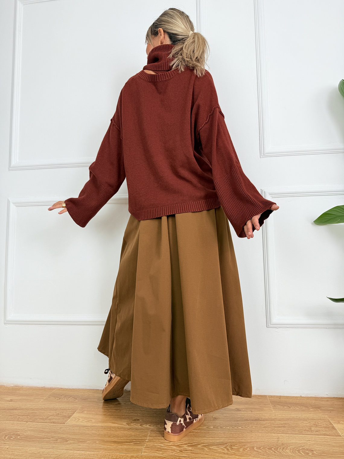 Bold Theory Skirt 12773 Bronze 3