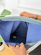 Shopping bag ART:L-399-25 DENIM BLUE  - thumbnail 3